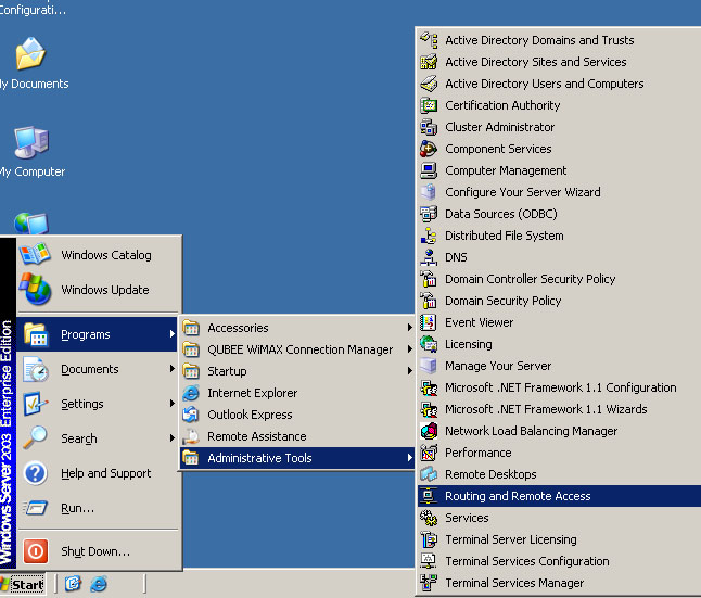 routing and remote access