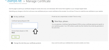 certificate signing request godaddy