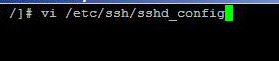 sshd_config file